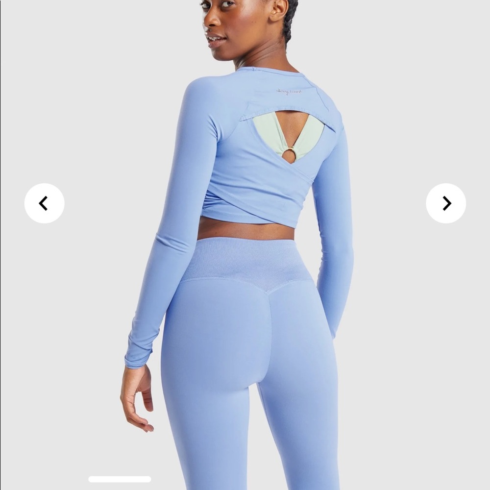 Gymshark Whitney Long Sleeve Crop Top